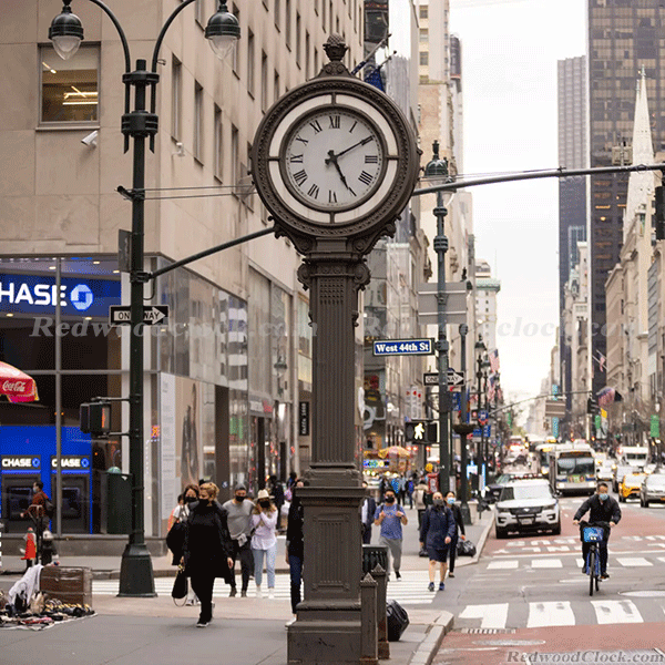 Sidewalk clock,Street Clock,Post Clock scw002